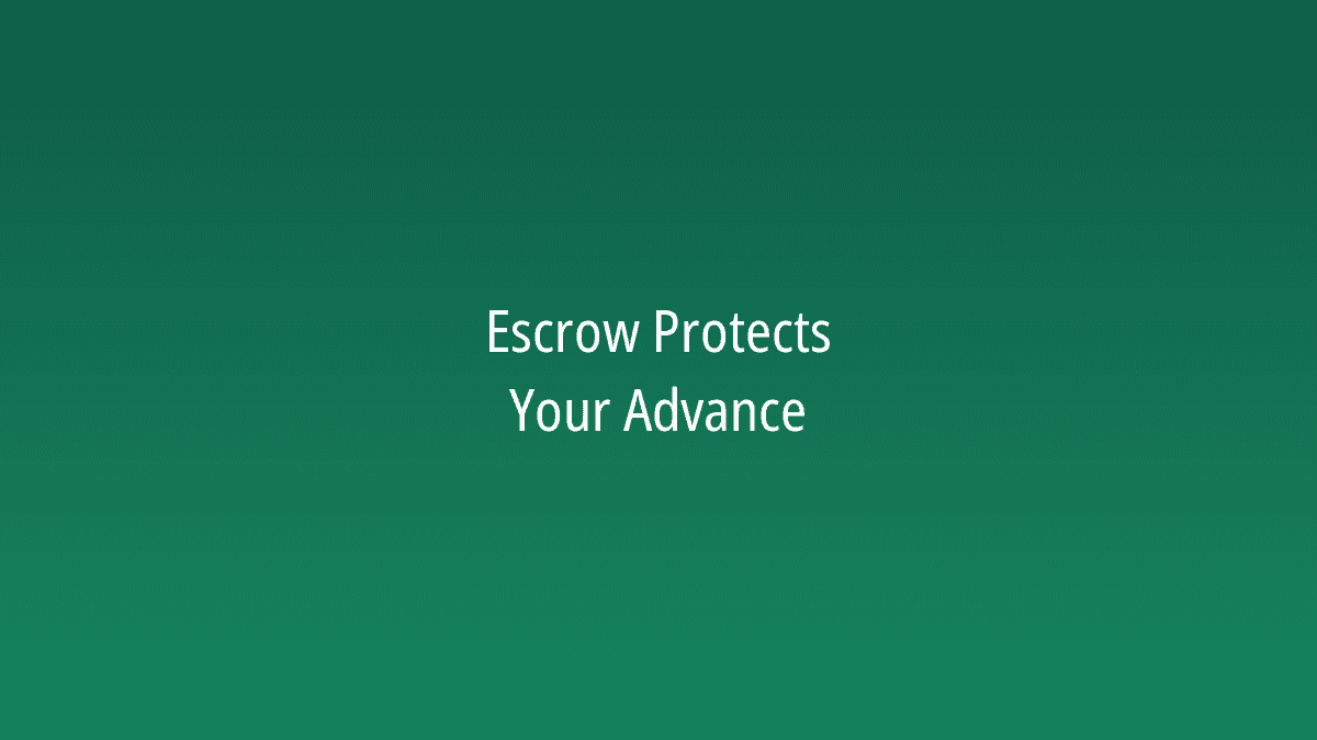 How marketplace escrow protects your wedding advance payment